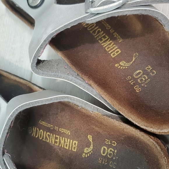 Birkenstock Kids Girls Thong Sandals Slide Flats shoes sz 30/C12 - Picture 7 of 10